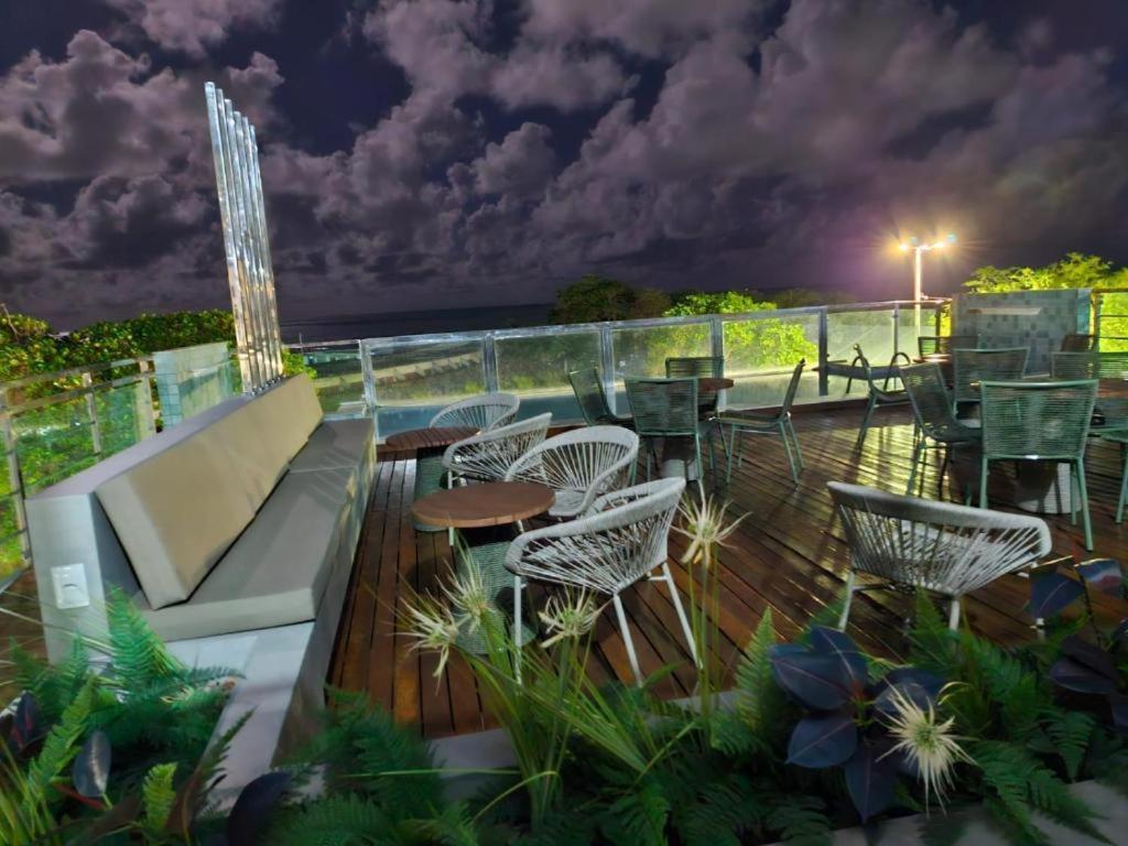 Israel Tambau- Apto Luxuoso- Em Frente Ao Mar Com Varanda Joao Pessoa Exterior photo